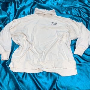 COPY - ⬆️🌊EUC Vs Pink mock turtleneck oversized tee